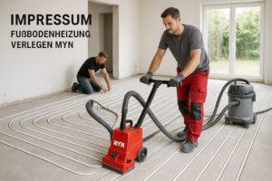 impressum fussbodenheizung verlegen bild