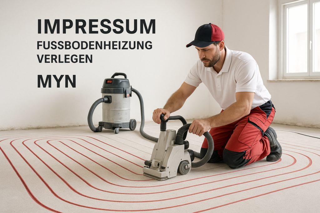 impressum fussbodenheizung verlegen